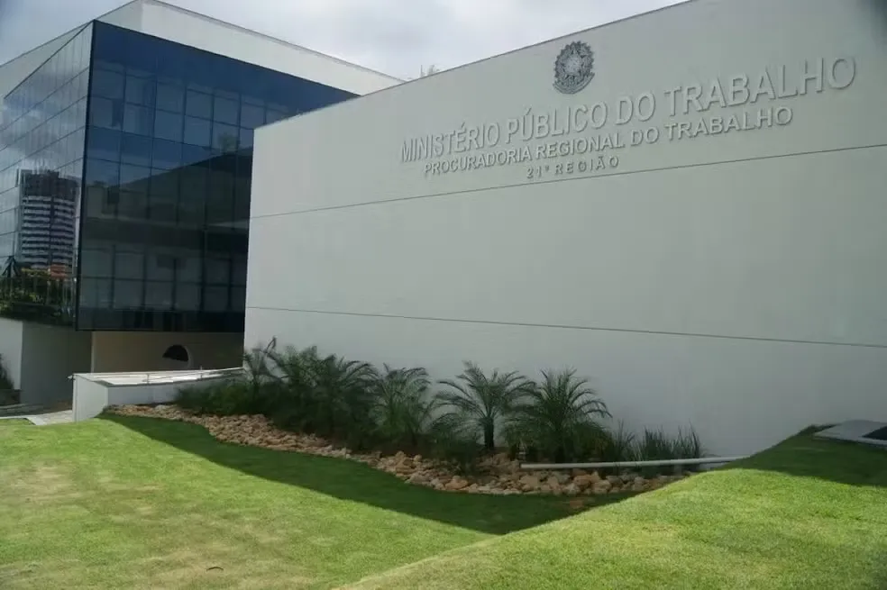Sede do Ministério Público Trabalho no Rio Grande do Norte — Foto: Divulgação