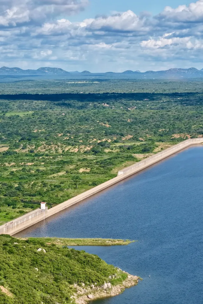 Barragem de Santa Cruz do Apodi atinge mais de 67% da capacidade e reforça esperança após chuvas intensas