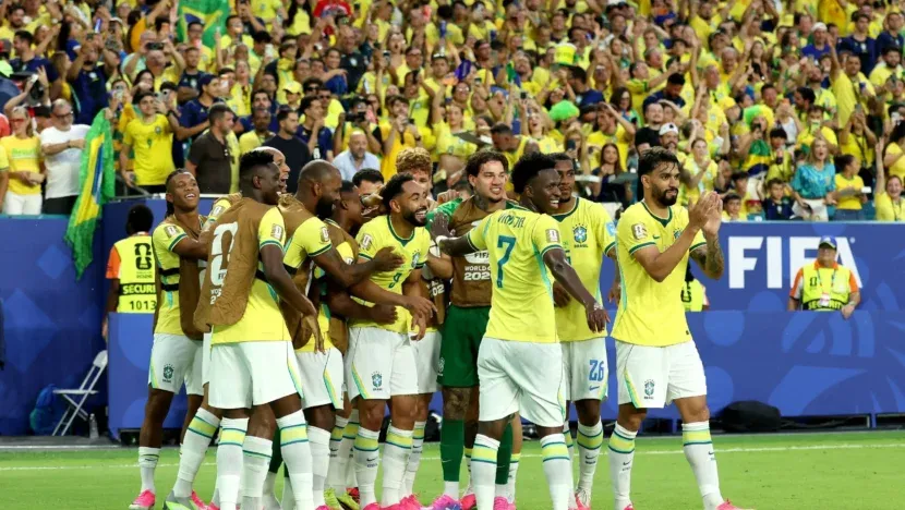 Vini Jr. brilha, Neymar estreia e Brasil vence a Escócia por 3 a 0 - Foto: Divulgação/Fifa
